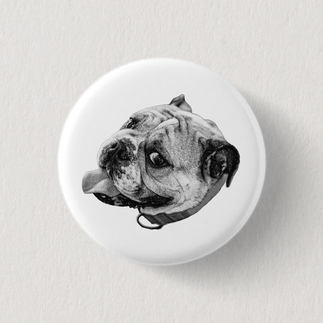 Echter Kunst-Pin Button (Vorderseite)