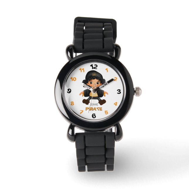 Echter Pirat Armbanduhr (Vorderseite)