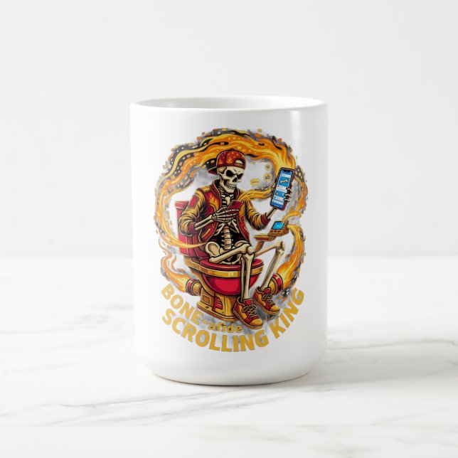 Echter Scrolling-König Kaffeetasse (Mittel)