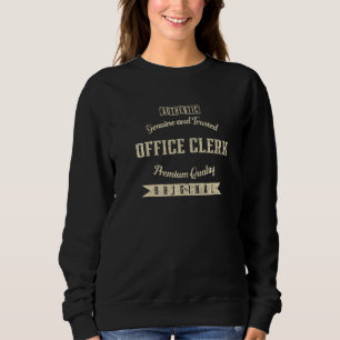 Echter und vertrauenswürdiger Büroangestellter Lus Sweatshirt