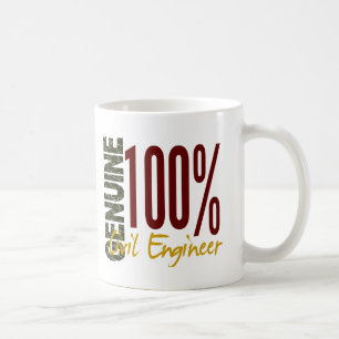 Echter ziviler Ingenieur Tasse