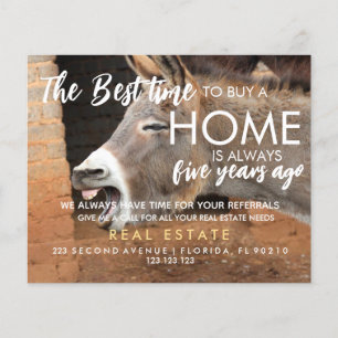 Echtes Anwesen Der beste Zeitpunkt zum Kauf einer  Flyer