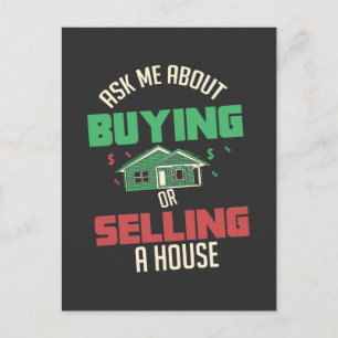 Echtes Anwesen - Frag Postkarte