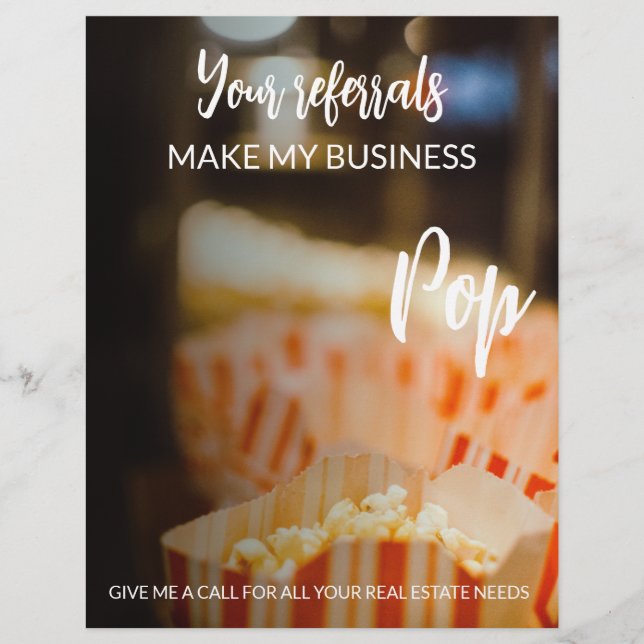 echtes Anwesen Ihre Referenzen machen meinen Busin Flyer (Vorne)