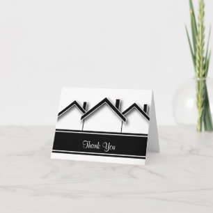 Echtes Anwesen Vielen Dank Dankeskarte