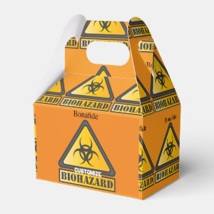 Echtes Biohazard-Schild Thunder_Cove Geschenkschachtel