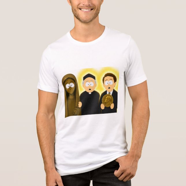 "Echtes Deluxe-Wunder" Tri-Blend Shirt (Vorderseite)