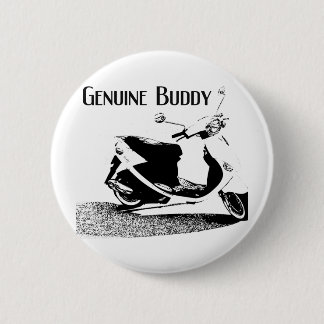 Echtes Freund-Schwarzes Button