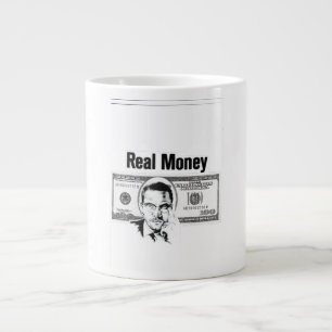 Echtes Geld Jumbo-Tasse