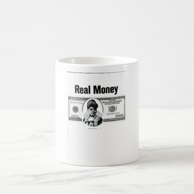 echtes Geld Kaffeetasse (Mittel)