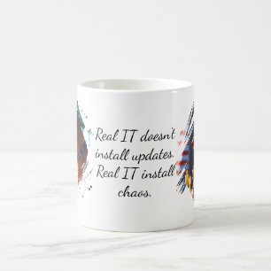 Echtes IT Kaffeetasse