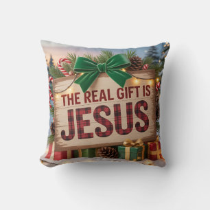 Echtes Jesus-Geschenk-Wurfkissen Kissen