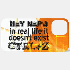 Echtes Leben gibt es kein Undo, Nerd-Version - ora Case-Mate iPhone Hülle