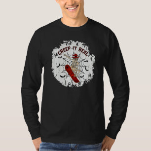 Echtes Skateboarding-Skelett Halloween Got T-Shirt