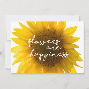 Echtes Sonnenblumen-Foto Feld Blumen sind Glück