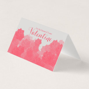 Echteste Valentins-Matte-Faltkarte