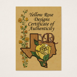 Echtheitszeugnis für Schmuck aus Metall