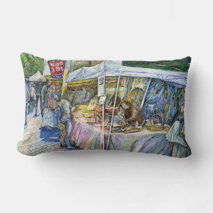 Ecke der FliegenSchweinezucht und Wein ein bissche Lendenkissen