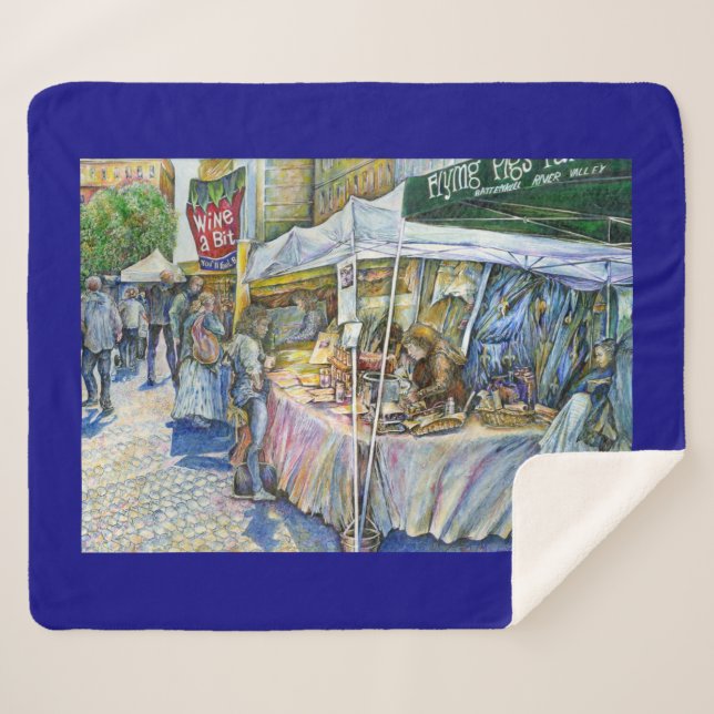 Ecke der FliegenSchweinezucht und Wein ein bissche Sherpadecke (Vorderseite (Horizontal))