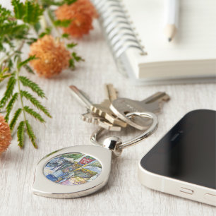 Ecke der Fliegenschweinfarm und Wein ein wenig. Schlüsselanhänger