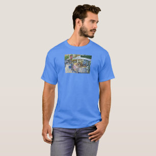 Ecke der Fliegenschweinfarm und Wein ein wenig. T-Shirt