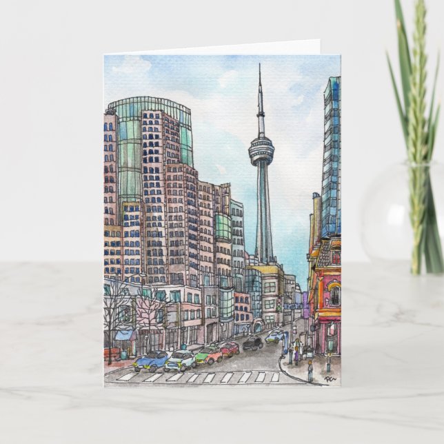 Ecke der King Street Karte (Vorderseite)