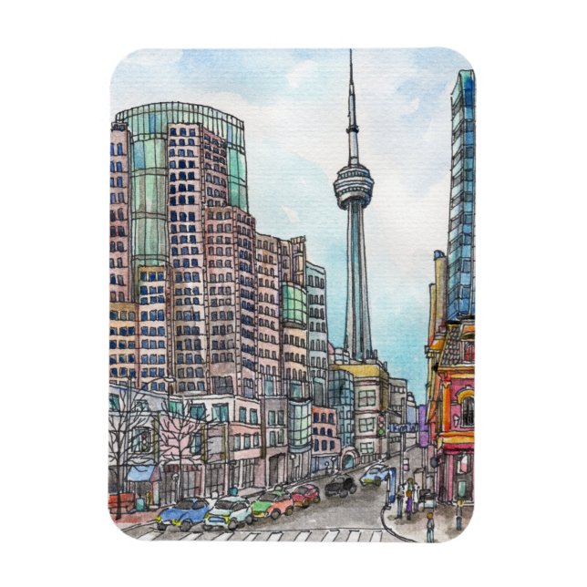 Ecke der King Street Magnet (Vertikal)