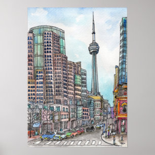 Ecke der King Street Poster