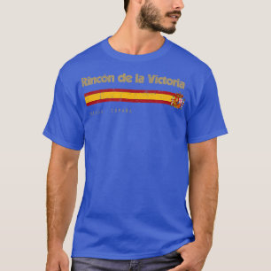Ecke der Victoria Spanish City Vintag Flag S T-Shirt