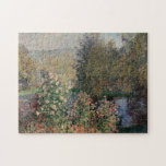 Ecke des Gartens bei Montgeron - Claude Monet Puzzle<br><div class="desc">Ecke des Gartens bei Montgeron - Claude Monet (1840 - 1926) waren ein Gründer der französischen Impressionistmalerei und der konsequenteste und reichste Praktiker der Philosophie der Bewegung des Ausdrückens von irgendjemandes Vorstellungen vor Natur, besonders in Bezug auf Pleinluft Landschaftsmalerei. Der Ausdruck Impressionismus wird vom Titel seinem Malerei Eindruck, Sonnenaufgang abgeleitet...</div>