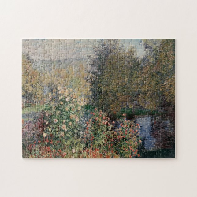 Ecke des Gartens bei Montgeron - Claude Monet Puzzle (Horizontal)