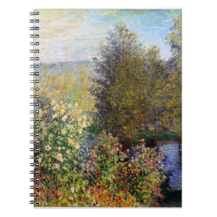 Ecke des Gartens von Montgeron - Claude Monet - Notizblock