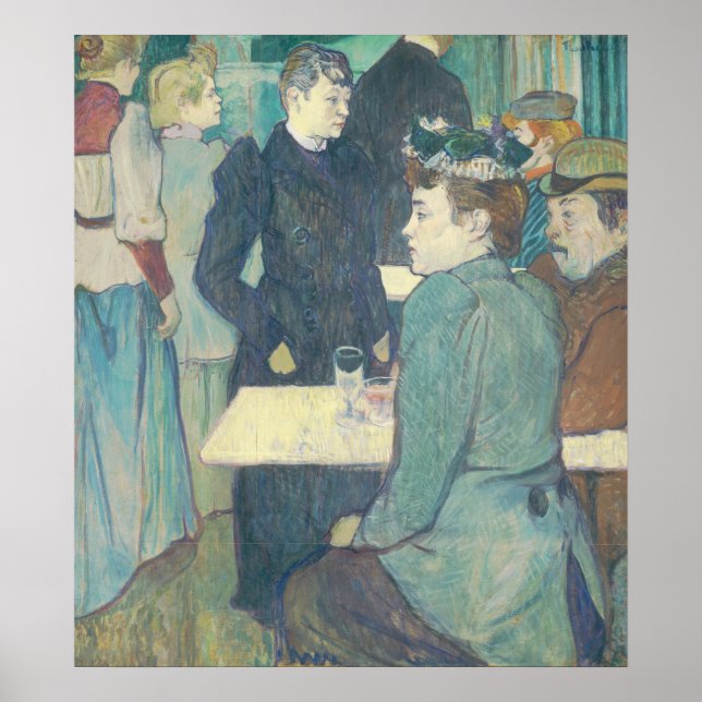 Ecke des Moulin - Toulouse-Lautrec Kunst und Kultu Poster (Vorne)