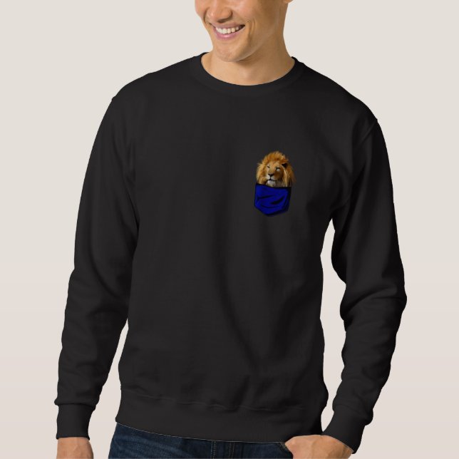 Ecke Hirsch Lion Sweatshirt (Vorderseite)