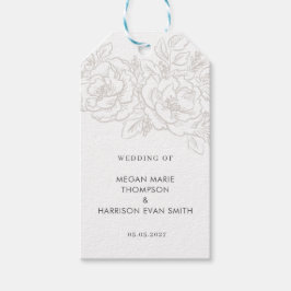 Ecken der Blume Geschenkanhänger