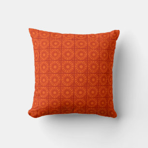 Ecken, Orange-Quadrat-Kissen Kissen