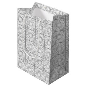 Ecken-Weißtasche Mittlere Geschenktüte