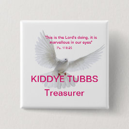 Eckiger Knopf Button