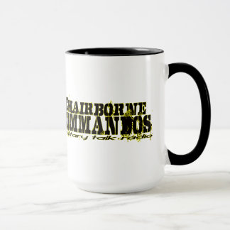 Eckschuss-Gelb-Glühen-Tasse Tasse