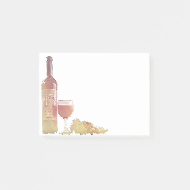Eckwein-Pastell Post-it Klebezettel (Vorderseite)