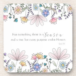 ECL 3:1 Für alles gibt es eine Saison Getränkeuntersetzer