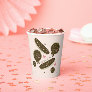 Eclair-Donuts-Cake-Pops Valentinstag-Party    Pappbecher