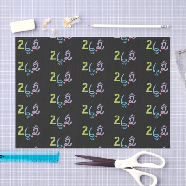 Eclectic 26.2 Marathon Tissue Paper Seidenpapier (Handwerk)