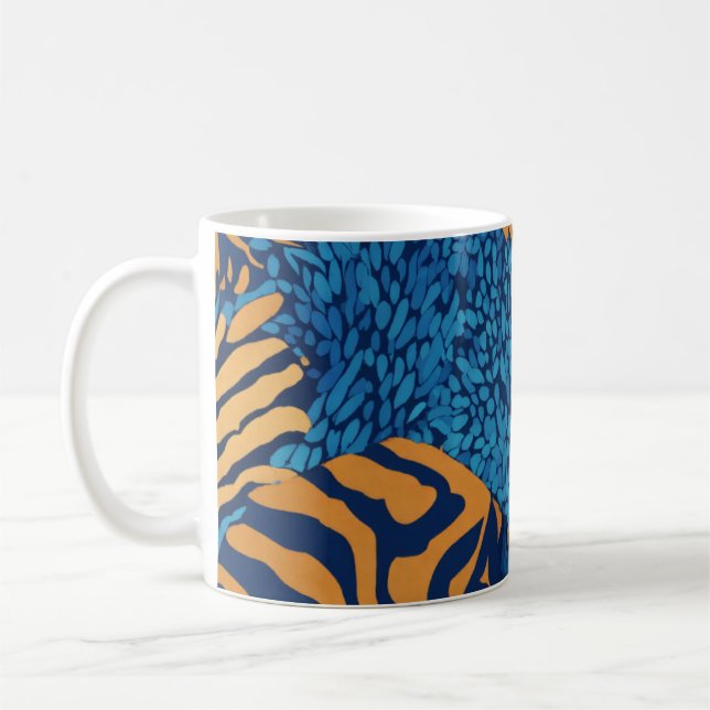 Eclectic Animal Prints - Classic 11 oz Tasse (Links)