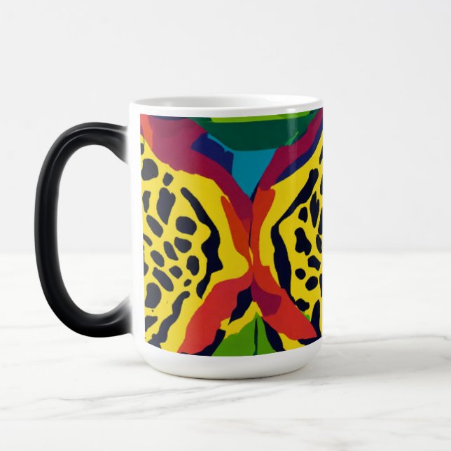 Eclectic Animal Prints Morphing Tasse - 15 oz (Links)