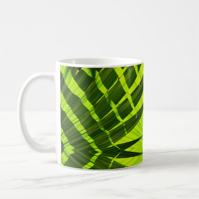 Eclectic Emerald Green Foliage Kaffeetasse (Links)
