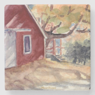 Eclectic Marble Untersetzer - Barnhouse von H Davi