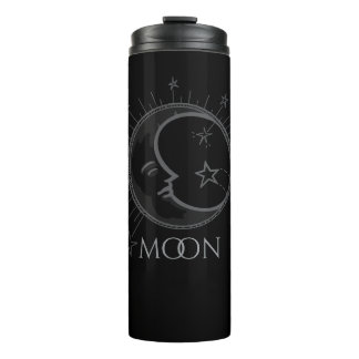 Eclectic Moon Flask Custom Name Thermosbecher
