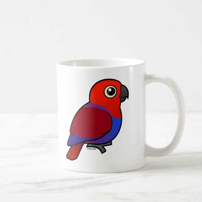 Eclectus Papageienfrau Tasse (Rechts)