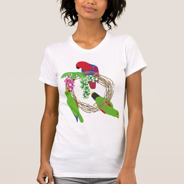 Eclectus Parrot T-Shirt (Vorderseite)